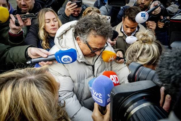 UTRECHT - The Utrecht court will deliver its verdict in the case against Marco Borsato. The singer is suspected of indecent assault on a 15-year-old girl. The Public Prosecution Service is demanding a five-month prison sentence for the singer, but it may be an interlocutory sentence, as 500 hours of wiretaps were added to the case file at the last minute. ANP HOLLANDSE HOOGTE ROBIN UTRECHT netherlands out - belgium out  Copyright: xx x543843618x originalFilename: 543843618.jpg