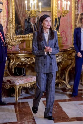 December 4, 2025, Madrid, Madrid, Spain: KING FELIPE VI of Spain, QUEEN LETIZIA of Spain attend a meeting of the Princess of Girona Foundation Madrid Spain - ZUMAc260 20251204_zep_c260_003 Copyright: xMikexChicorrox