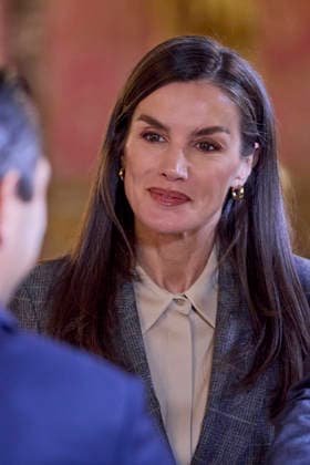 December 4, 2025, Madrid, Madrid, Spain: KING FELIPE VI of Spain, QUEEN LETIZIA of Spain attend a meeting of the Princess of Girona Foundation Madrid Spain - ZUMAc260 20251204_zep_c260_010 Copyright: xMikexChicorrox