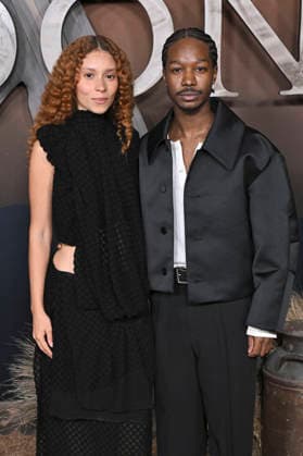 Francinia Casimiro und Lamar Johnson bei der Premiere der Netflix-Serie The Abandons im Netflix Tudum Theater. Los Angeles, 03.12.2025