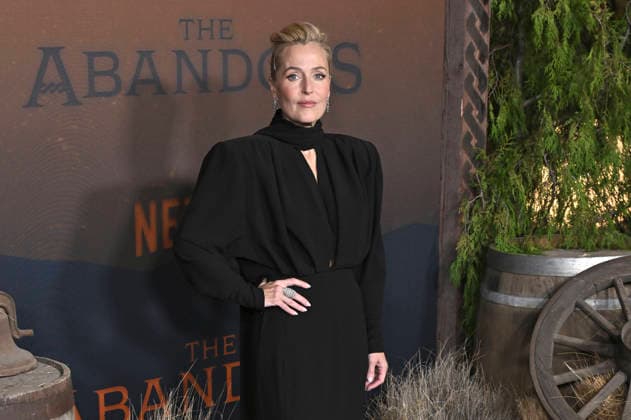 Gillian Anderson bei der Premiere der Netflix-Serie The Abandons im Netflix Tudum Theater. Los Angeles, 03.12.2025