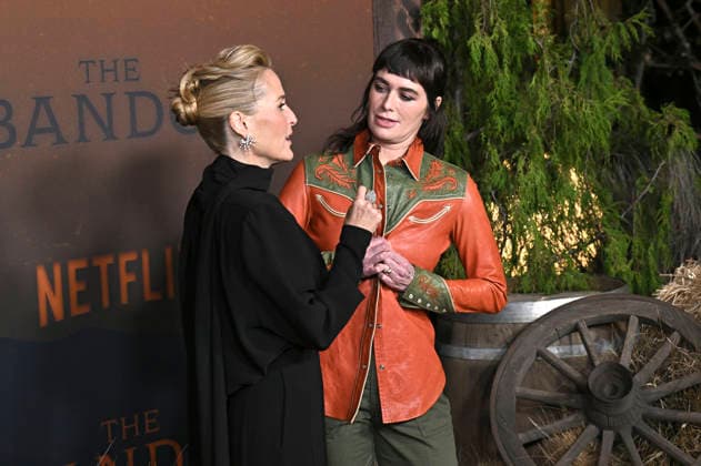 Gillian Anderson und Lena Headey bei der Premiere der Netflix-Serie The Abandons im Netflix Tudum Theater. Los Angeles, 03.12.2025