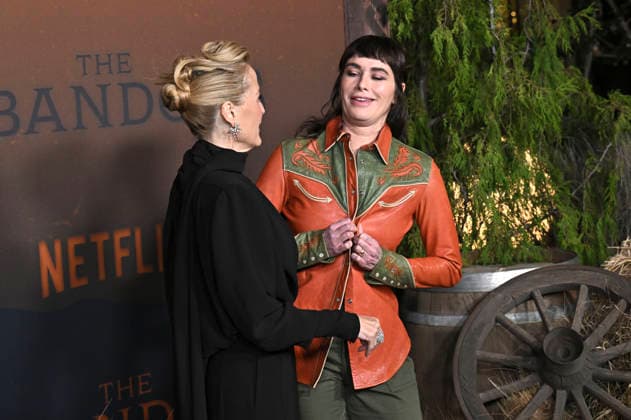 Gillian Anderson und Lena Headey bei der Premiere der Netflix-Serie The Abandons im Netflix Tudum Theater. Los Angeles, 03.12.2025