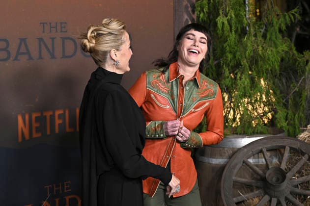 Gillian Anderson und Lena Headey bei der Premiere der Netflix-Serie The Abandons im Netflix Tudum Theater. Los Angeles, 03.12.2025