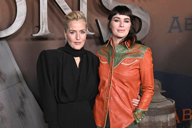 Gillian Anderson und Lena Headey bei der Premiere der Netflix-Serie The Abandons im Netflix Tudum Theater. Los Angeles, 03.12.2025
