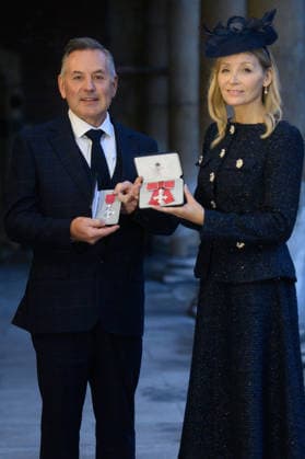 Investiture at St. James s Palace, London, UK - Thursday 04 December 2025 Mr. Raymond Mifsud and Mrs. Amanda Mifsud of Ashford - Co-Founders, Abbie™s Army are awarded an MBE for charitable services to Children and Families dealing with Diffuse Intrinsic Pontine Glioma and to Brain Tumour Research at St. James s Palace, London, England, UK on Thursday 4 December, 2025., Credit:Justin Ng Avalon UK, England, London, St. James s Palace Copyright: xJustinxNgx xAvalonx 1056528529