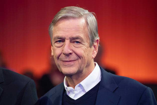 Klaus KLEBER, Moderator, Portraet, Porträt, Portrait, Angeschnittenes Einzelbild, Einzelmotiv, Hanns-Joachim-Friedrichs-Preis 2025, Verleihung am 04.12.2025, in Koeln.