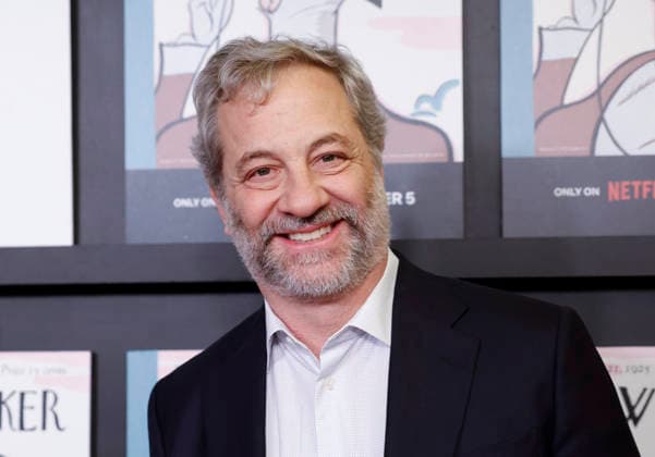 Judd Apatow arrives on the red carpet at Netflix s The New Yorker At 100 New York Screening at The Paris Theatre in New York City on Thursday, December 4, 2025.  NYP20251204155 JOHNxANGELILLO