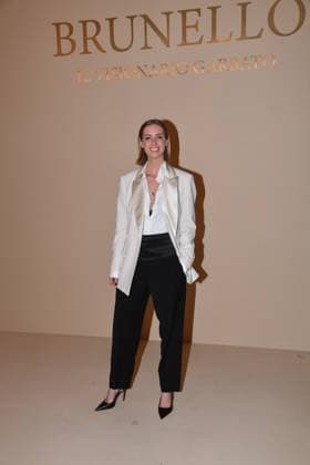 Rome, Cinecitta Studios Premiere of the Film Brunello Il Visionario Garbato , In the photo: Carolina Cucinelli  Copyright: xVincenzoxLandix xipa-agency.netx xVincenzoxLandix IPA_Agency_IPA68756456