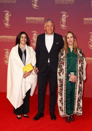 Asmaa Khamlichi, Abdelatif Benazzi et guest Tapis rouge dans le cadre de la 22ème édition du Festival International du Film de Marrakech le 4 Decembre 2025 Dominique Jacovides Bestimage Photocall during the 22nd edition of the Marrakech International Film Festival on december 4th 2025 Marrakeh Maroc  Copyright: xDOMINIQUExJACOVIDESx xBESTIMAGExDOMINIQUExJACOVIDESx xBESTIMAGEx