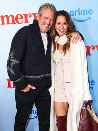Los Angeles Special Screening Of Amazon Prime Video s Merv CULVER CITY, LOS ANGELES, CALIFORNIA, USA - DECEMBER 04: Triathlete Scott Rigsby and girlfriend American TV personality and model Brooke Burke arrive at the Los Angeles Special Screening Of Amazon Prime Video s Merv held at The Culver Theater on December 4, 2025 in Culver City, Los Angeles, California, United States., Credit:Xavier Collin Avalon United States, California, Culver City, The Culver Theater  Copyright: xXavierxCollinx xAvalonx 1056628878