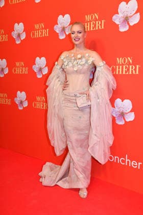 Franziska Knuppe beim Mon Cheri Barbara Tag Event am 4.12.2025 in der Residenz in Muenchen Mon Cheri Barbara Tag 2025 Event in Muenchen