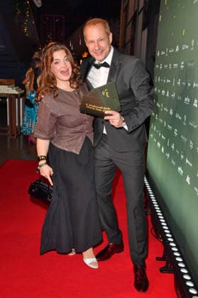 Ronja Forcher und Tim Niedernolte bei der 2. Kindeswohl-Berlin Charity Gala 2025 im Hotel Pullman Berlin Schweizerhof in Berlin 04.12.2025