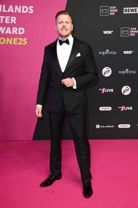 Finch bei der 26. Verleihung der 1Live Krone 2025 im Lokschuppen. Bielefeld, 04.12.2025