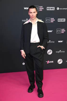 Helge Mark Lodder bei der 26. Verleihung der 1Live Krone 2025 im Lokschuppen. Bielefeld, 04.12.2025