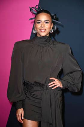 Aminata Belli bei der 26. Verleihung der 1Live Krone 2025 im Lokschuppen. Bielefeld, 04.12.2025
