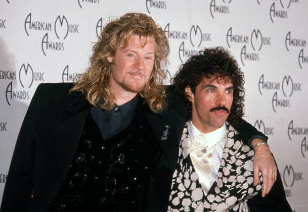 Daryl Hall and John Oates at the 16th Annual American Music Awards on January 30, 1989 at Shrine Auditorium in Los Angeles, California. Copyright: xRalphxDominguez MediaPunchx