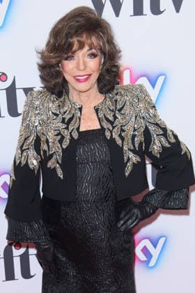 WFTV Awards UK 2025 Arrivals at London Hilton On Park Lane, London Dame Joan Collins attends WFTV Awards UK 2025 at London Hilton On Park Lane, London, England, UK on Friday 5 December, 2025., Credit:Justin Ng Avalon UK, England, London, London Hilton On Park Lane  Copyright: xJustinxNgx xAvalonx 1056750182