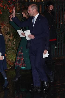 . 05 12 2025. London, United Kingdom. Prince William , Kate Middleton , Prince George , Princess Charlotte and Prince Louis leaving the Together at Christmas carol service at Westminster Abbey in London.  xStephenxLockx xi-Imagesx IIM-26438-0026