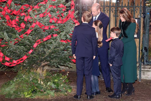 Members Of The Royal Family Attend The Together At Christmas Carol Service LONDON, ENGLAND - DECEMBER 05: Prince George of Wales, Prince William, Prince of Wales, Princess Charlotte of Wales, Prince Louis of Wales and Catherine, Princess of Wales attend the Together At Christmas Carol Service at Westminster Abbey on December 05, 2025 in London, England. Led by The Princess and supported by The Royal Foundation, the annual event offered a chance to pause and reflect on the values of love, compassion, and the connections we share. The service also highlighted remarkable individuals from across the UK who have demonstrated extraordinary kindness, empathy, and support within their communities., Credit:Chris Jackson Avalon United Kingdom, Copyright: xChrisxJacksonx xAvalonx 1056773868
