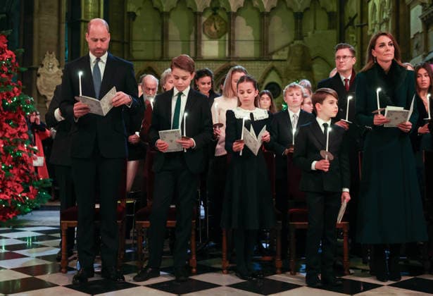 The Together At Christmas Carol Service Catherine, Princess of Wales, Prince William, Prince of Wales, Prince George, Princess Charlotte and Prince Louis attend the fifth ˜Together At Christmas™ Carol Service at Westminster Abbey, London, UK, 05 December 2025., Credit:Andrew Parsons Kensington Palace Avalon United Kingdom, England, London Copyright: xAndrewxParsonsx xKensingtonxPalacex xAvalonx 1056773710