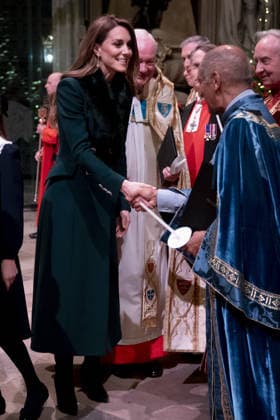 . 05 12 2025. London, United Kingdom. Prince William and Kate Middleton , the Prince and Princess of Wales, with their children Prince George, Princess Charlotte and Prince Louis at the Together at Christmas carol service at Westminster Abbey in London.  xPicturexbyxxi-Imagesx xPoolx IIM-26438-0051