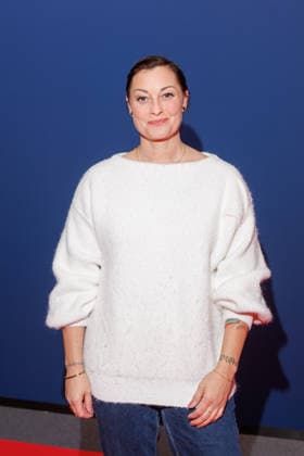 Premiere - POLAR EXPERIENCE - Die Immersive Ausstellung über die Arktis und Antarktis - Lina van de Mars bei der Weltpremiere von POLAR EXPERIENCE - Die Immersive Ausstellung über die Arktis und Antarktis in der Arena Berlin am 05.12.2025. Copyright: xEventpressxKochanx