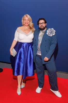 Premiere - POLAR EXPERIENCE - Die Immersive Ausstellung über die Arktis und Antarktis - Caterina Pogorzelski und Steven Preisner bei der Weltpremiere von POLAR EXPERIENCE - Die Immersive Ausstellung über die Arktis und Antarktis in der Arena Berlin am 05.12.2025. Copyright: xEventpressxKochanx