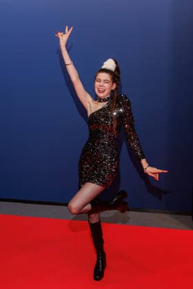 Premiere - POLAR EXPERIENCE - Die Immersive Ausstellung über die Arktis und Antarktis - Klaudia Giez bei der Weltpremiere von POLAR EXPERIENCE - Die Immersive Ausstellung über die Arktis und Antarktis in der Arena Berlin am 05.12.2025. Copyright: xEventpressxKochanx