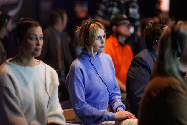 Premiere - POLAR EXPERIENCE - Die Immersive Ausstellung über die Arktis und Antarktis - Eva Bloss bei der Weltpremiere von POLAR EXPERIENCE - Die Immersive Ausstellung über die Arktis und Antarktis in der Arena Berlin am 05.12.2025. Copyright: xEventpressxKochanx
