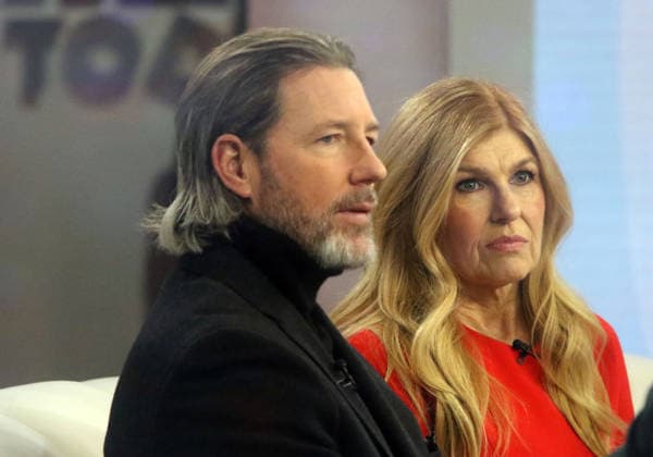 NEW YORK, NY - DECEMBER 5: Ed Burns and Connie Britton seen at NBC™s Today Show on December 5, 2025 in New York City. Copyright: xRWx