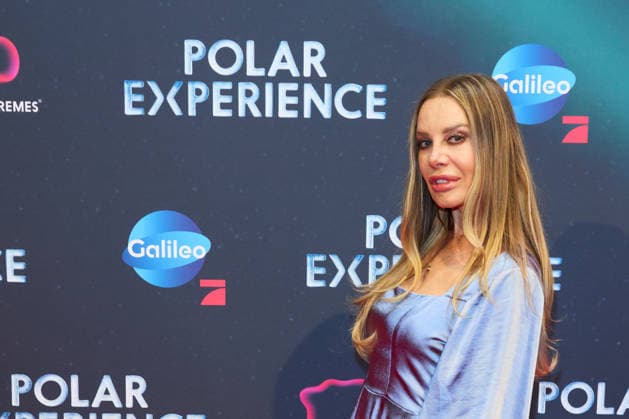 Xenia Seeberg -Eroeffnung der Ausstellung POLAR EXPERIENCE- Die Immersive Ausstellung ueber die Arktis und Antarktis in der Arena Berlin am 05.12.2025. Eroeffnung Polar Experience