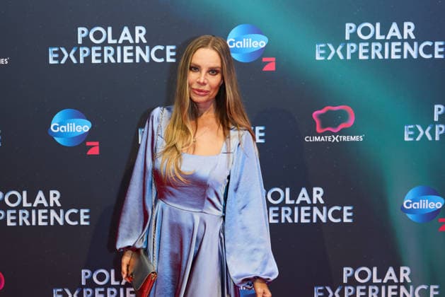Xenia Seeberg -Eroeffnung der Ausstellung POLAR EXPERIENCE- Die Immersive Ausstellung ueber die Arktis und Antarktis in der Arena Berlin am 05.12.2025. Eroeffnung Polar Experience