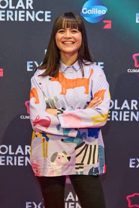 Claire Oelkers -Eroeffnung der Ausstellung POLAR EXPERIENCE- Die Immersive Ausstellung ueber die Arktis und Antarktis in der Arena Berlin am 05.12.2025. Eroeffnung Polar Experience