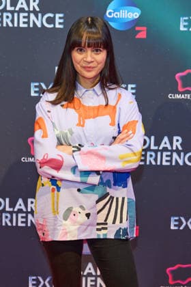 Claire Oelkers -Eroeffnung der Ausstellung POLAR EXPERIENCE- Die Immersive Ausstellung ueber die Arktis und Antarktis in der Arena Berlin am 05.12.2025. Eroeffnung Polar Experience