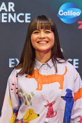 Claire Oelkers -Eroeffnung der Ausstellung POLAR EXPERIENCE- Die Immersive Ausstellung ueber die Arktis und Antarktis in der Arena Berlin am 05.12.2025. Eroeffnung Polar Experience