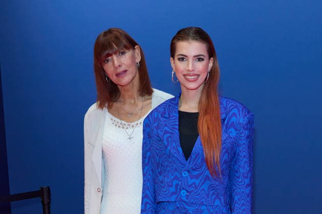 Katrin Goemann Elsner und Luisa Lulu Goemann -Eroeffnung der Ausstellung POLAR EXPERIENCE- Die Immersive Ausstellung ueber die Arktis und Antarktis in der Arena Berlin am 05.12.2025. Eroeffnung Polar Experience