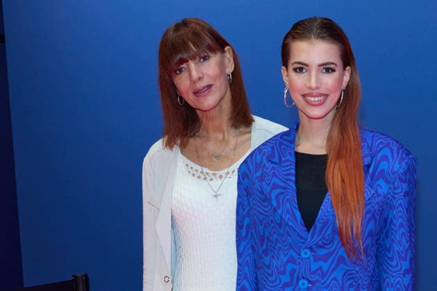 Katrin Goemann Elsner und Luisa Lulu Goemann -Eroeffnung der Ausstellung POLAR EXPERIENCE- Die Immersive Ausstellung ueber die Arktis und Antarktis in der Arena Berlin am 05.12.2025. Eroeffnung Polar Experience