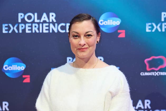 Lina van de Mars -Eroeffnung der Ausstellung POLAR EXPERIENCE- Die Immersive Ausstellung ueber die Arktis und Antarktis in der Arena Berlin am 05.12.2025. Eroeffnung Polar Experience