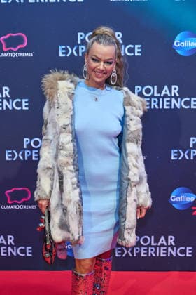Doreen Steinert (Reen) -Eroeffnung der Ausstellung POLAR EXPERIENCE- Die Immersive Ausstellung ueber die Arktis und Antarktis in der Arena Berlin am 05.12.2025. Eroeffnung Polar Experience