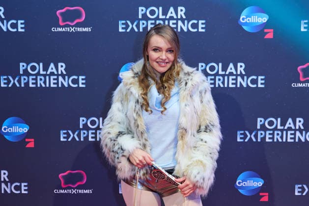Marie von Bose -Eroeffnung der Ausstellung POLAR EXPERIENCE- Die Immersive Ausstellung ueber die Arktis und Antarktis in der Arena Berlin am 05.12.2025. Eroeffnung Polar Experience