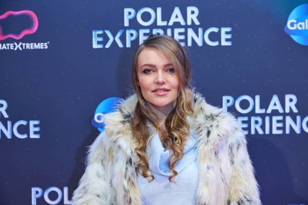 Marie von Bose -Eroeffnung der Ausstellung POLAR EXPERIENCE- Die Immersive Ausstellung ueber die Arktis und Antarktis in der Arena Berlin am 05.12.2025. Eroeffnung Polar Experience