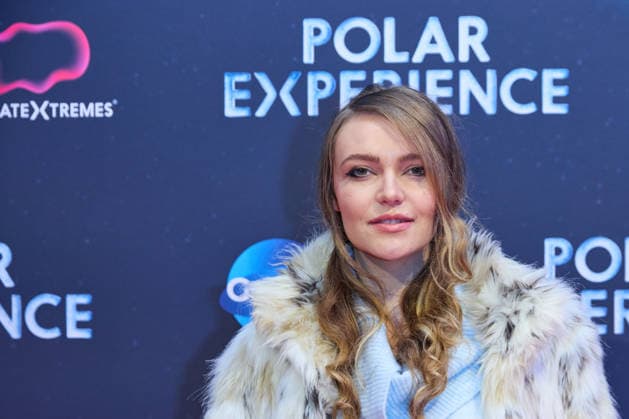 Marie von Bose -Eroeffnung der Ausstellung POLAR EXPERIENCE- Die Immersive Ausstellung ueber die Arktis und Antarktis in der Arena Berlin am 05.12.2025. Eroeffnung Polar Experience