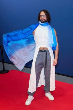 Bastian Castillo -Eroeffnung der Ausstellung POLAR EXPERIENCE- Die Immersive Ausstellung ueber die Arktis und Antarktis in der Arena Berlin am 05.12.2025. Eroeffnung Polar Experience