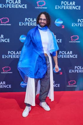 Bastian Castillo -Eroeffnung der Ausstellung POLAR EXPERIENCE- Die Immersive Ausstellung ueber die Arktis und Antarktis in der Arena Berlin am 05.12.2025. Eroeffnung Polar Experience