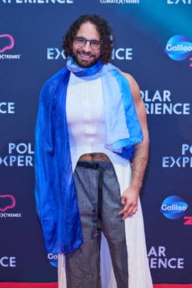 Bastian Castillo -Eroeffnung der Ausstellung POLAR EXPERIENCE- Die Immersive Ausstellung ueber die Arktis und Antarktis in der Arena Berlin am 05.12.2025. Eroeffnung Polar Experience