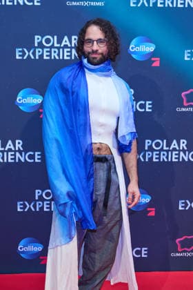 Bastian Castillo -Eroeffnung der Ausstellung POLAR EXPERIENCE- Die Immersive Ausstellung ueber die Arktis und Antarktis in der Arena Berlin am 05.12.2025. Eroeffnung Polar Experience