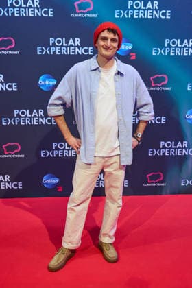Julian Janssen -Eroeffnung der Ausstellung POLAR EXPERIENCE- Die Immersive Ausstellung ueber die Arktis und Antarktis in der Arena Berlin am 05.12.2025. Eroeffnung Polar Experience