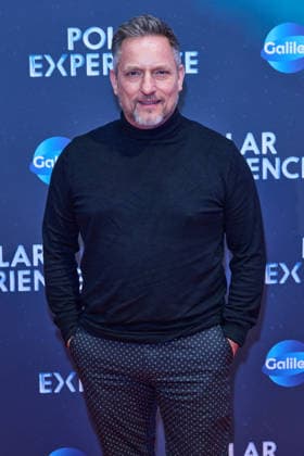 Lars Pape -Eroeffnung der Ausstellung POLAR EXPERIENCE- Die Immersive Ausstellung ueber die Arktis und Antarktis in der Arena Berlin am 05.12.2025. Eroeffnung Polar Experience
