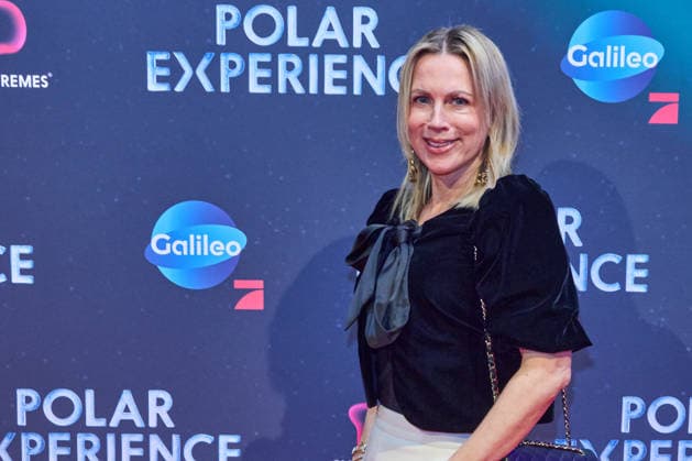 Tamara von Nayhauss -Eroeffnung der Ausstellung POLAR EXPERIENCE- Die Immersive Ausstellung ueber die Arktis und Antarktis in der Arena Berlin am 05.12.2025. Eroeffnung Polar Experience